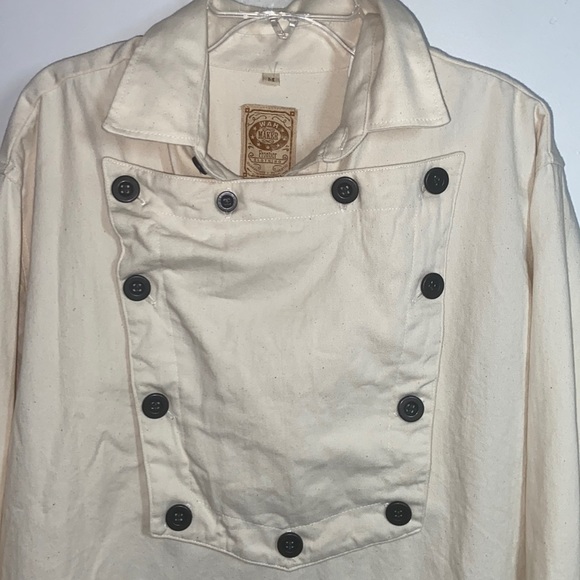 WAH Cavalry Shirt  Sz M Made in USA true West Outfitters Frontier Clothing - Picture 2 of 7